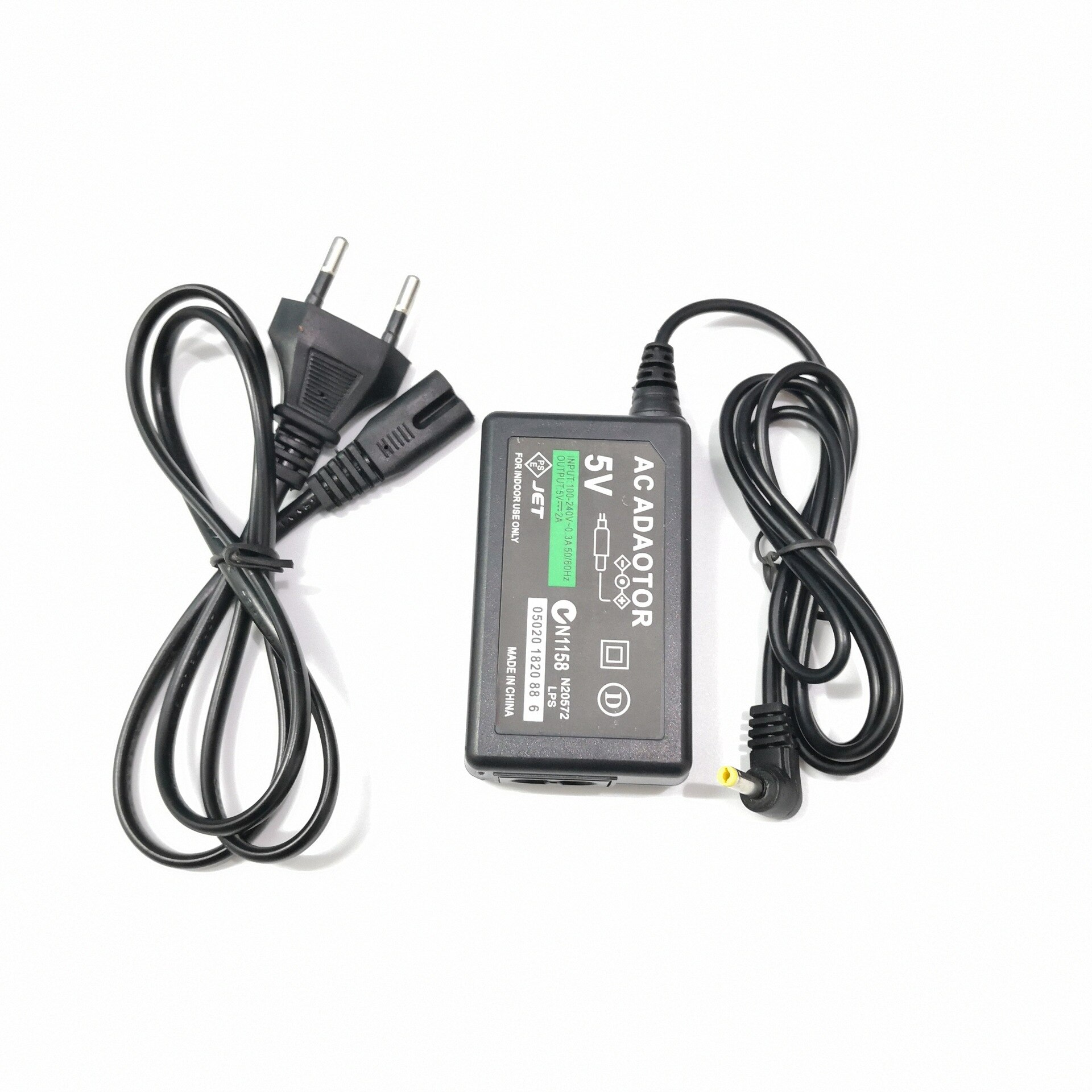 5V Home Wall Charger Power Supply AC Adapter for Sony PlayStation Portable PSP 1000 2000 3000 Charging Cable Cord: EU PLUG