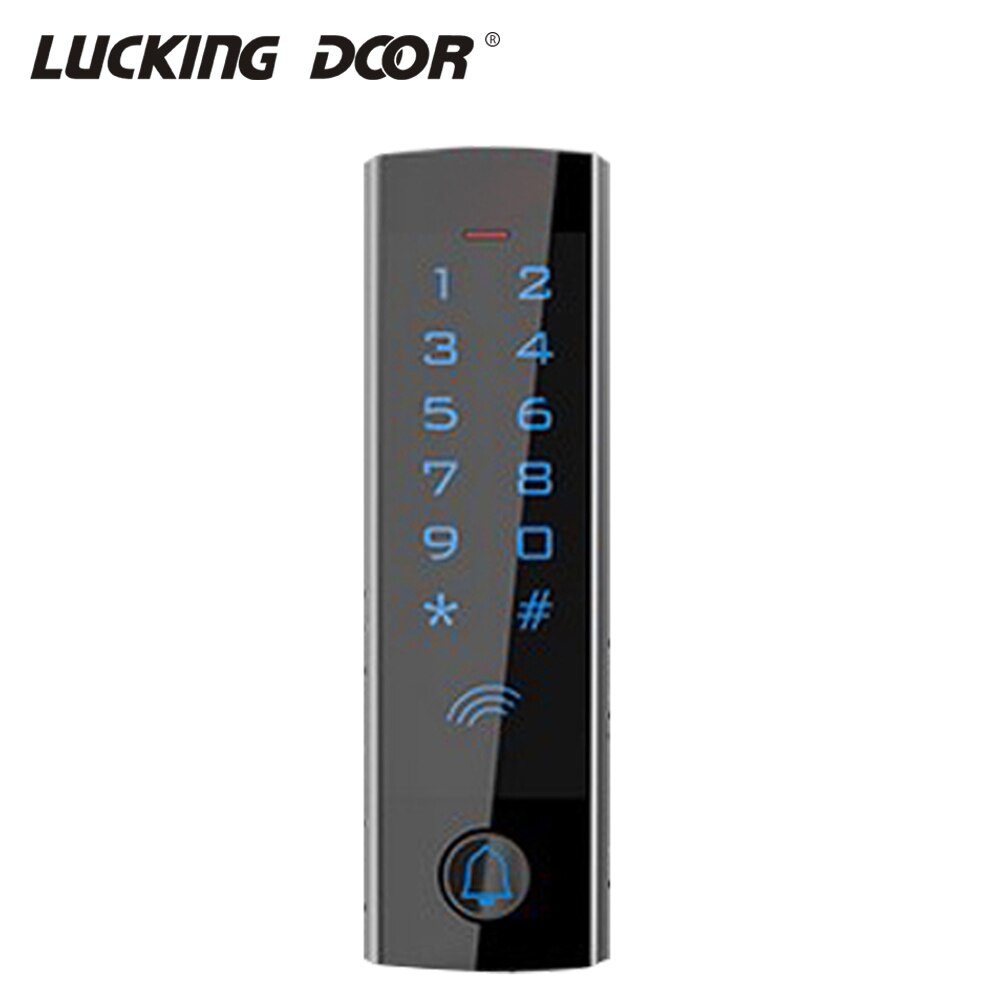RFID Access Control Metal Touch Screen Standalone Access Controller Waterproof T4 anti-vandal WG26 Input output 125MHZ card