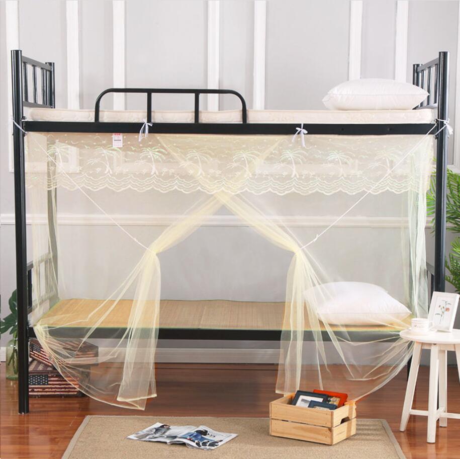 Stapelbed Klamboe Kinderkamer Beddengoed Rits Vierkante Klamboe Zomer Anti-Muggen Fysieke Muggenmelk F8430: 5 / 150x200cm