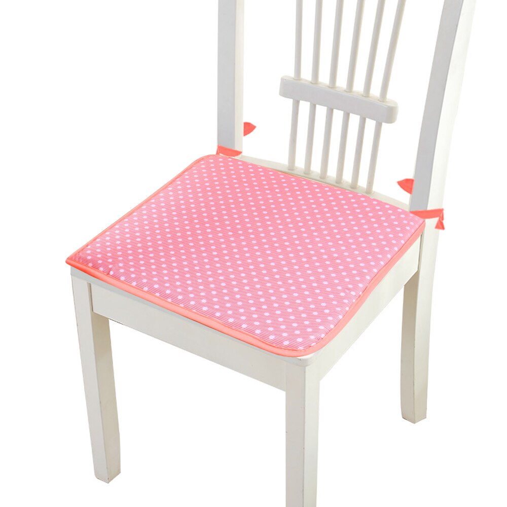 Urijk-coussin de siège antidérapant | Coussin de canapé, couleur Pure, coussin de siège carré, coussin de chaise, oreiller doux, imprimé en feuilles, pour Padchair, 40x40cm