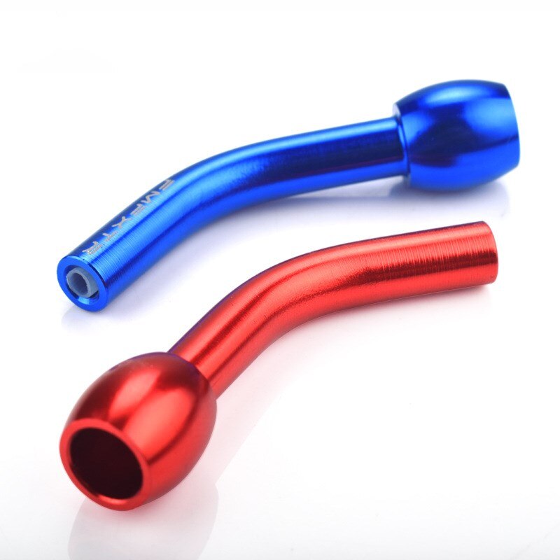 2/4pz bicicletta deragliatore posteriore tubo MTB gomito cavo in lega di alluminio prolunga accessori per biciclette accessori nero/rosso/blu