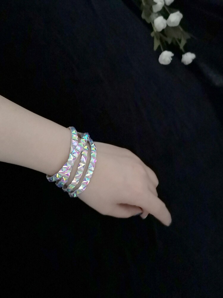 Für Frauen Bauchtanz Zubehör Bunte diamant Taille Gürtel Für Bauch Tanzen Kette Schmuck Kette