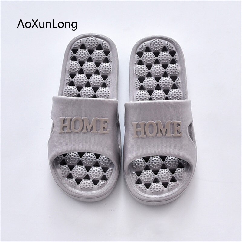Massage Slippers Heren Slides Zomer Flip Flops Antislip Badkamer Strand Slippers Liefhebbers Huis Schoenen Voetmassage Gezondheid schoenen