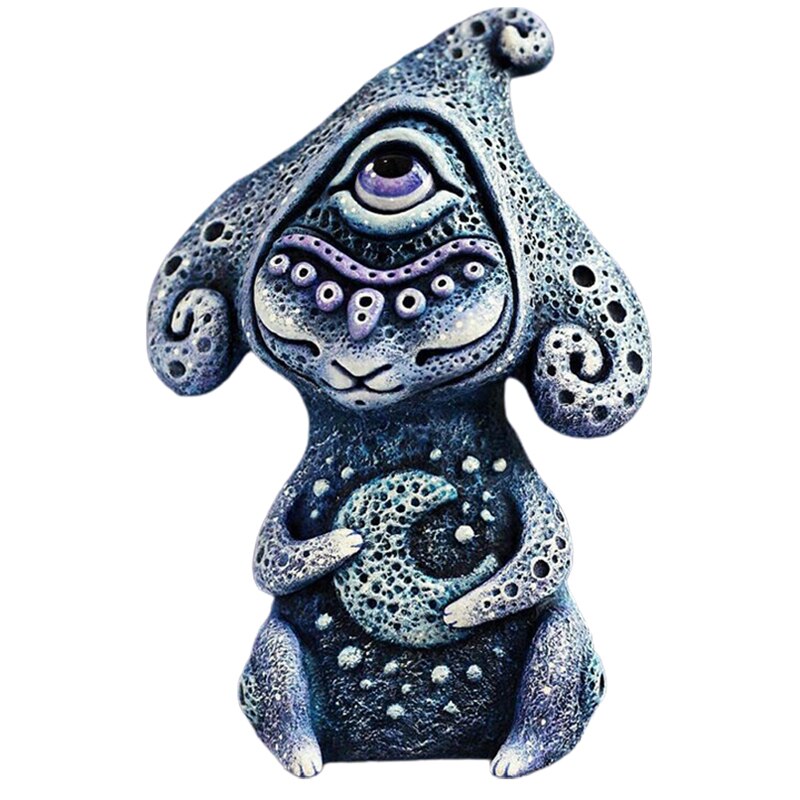 Fantasy Wereld-Perfect Hars Alien Creatures Standbeelden Ornament Creatieve Dieren Sculpturen Decoratie Ambachten Tuin Kunstwerk Decor