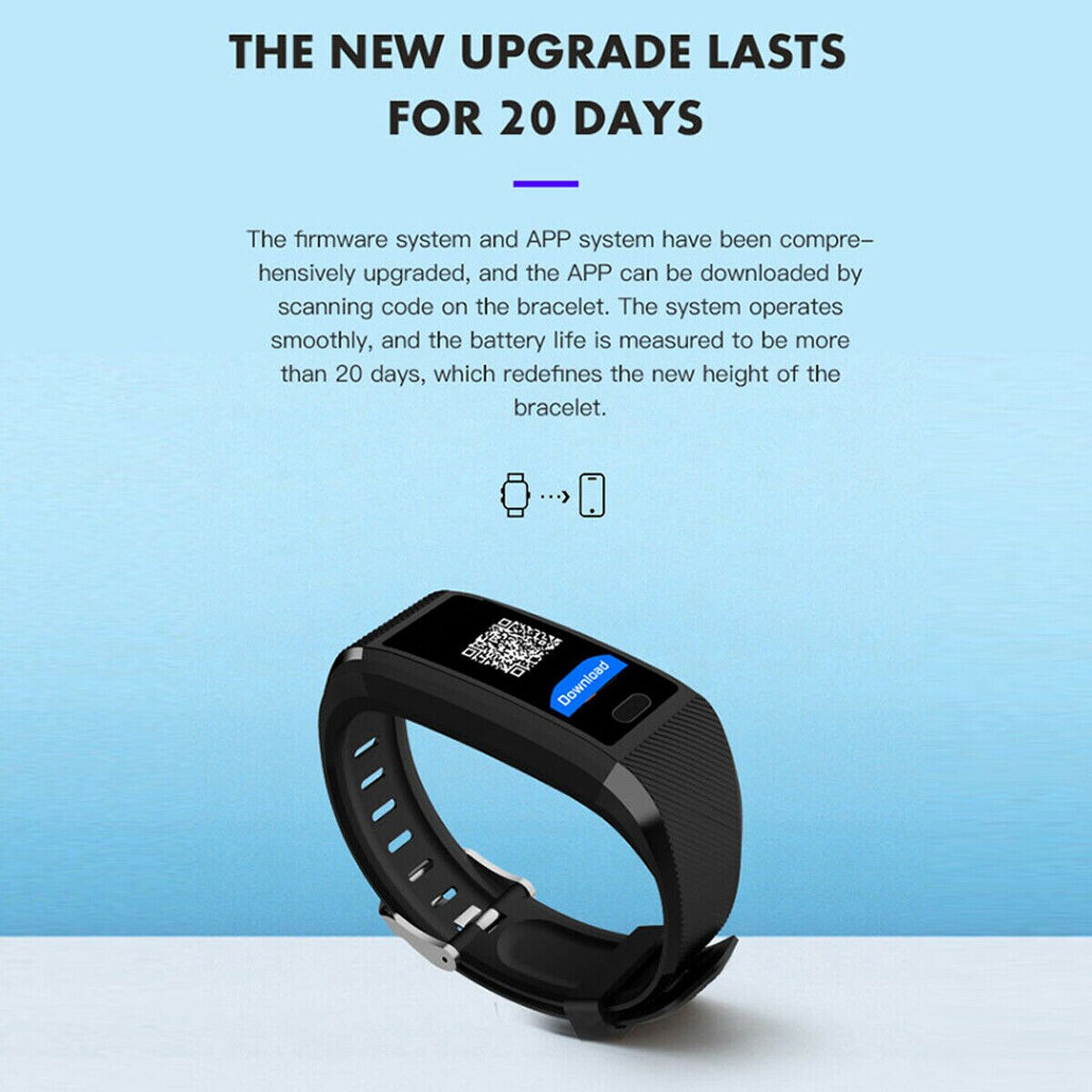 118 Plus Smart Bracelet Smart Watch Fitness watch Tracker Sleep Monitor Weather Forecast Smart Bracelet Waterproof Smartband GPS