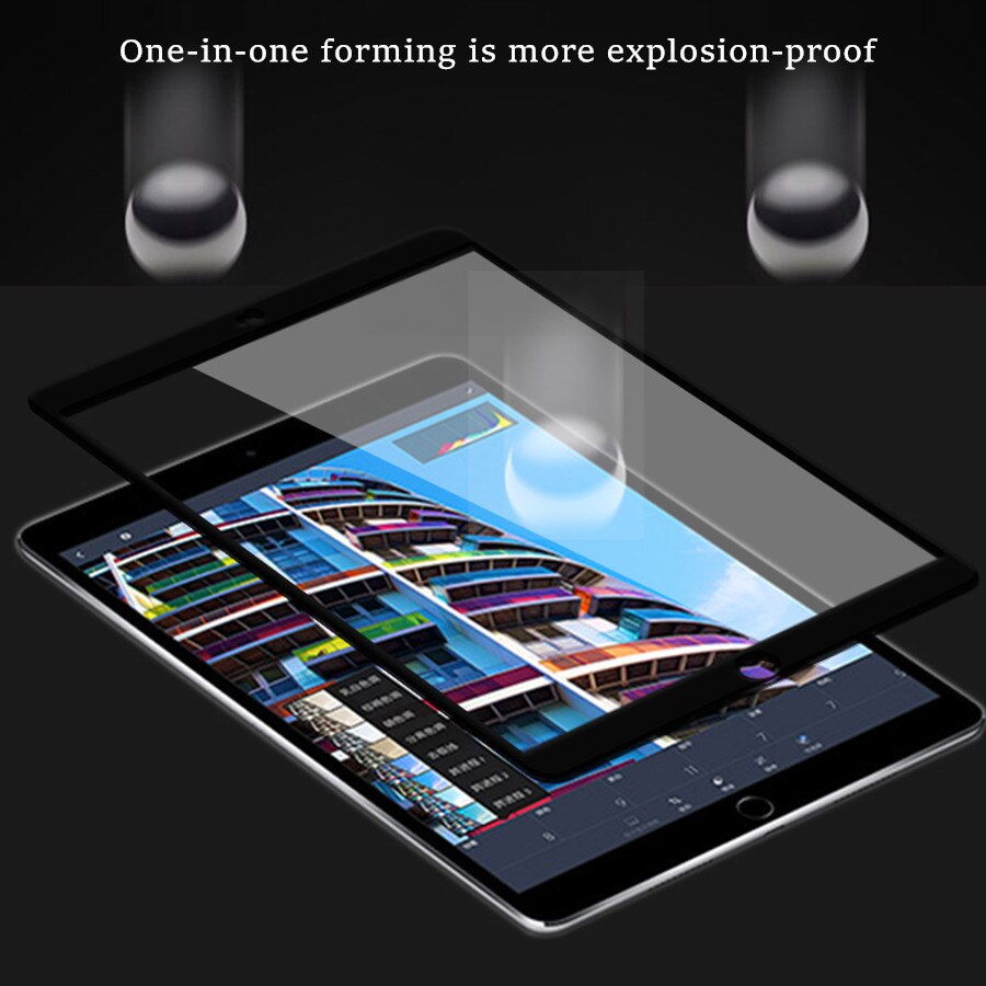 Screen Protector for Huawei MediaPad T5 10.1" - 10D Tempered Glass, Full Coverage, Scratch-Proof
