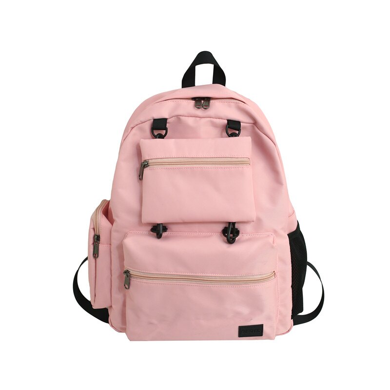 sac à dos ordinateur portable femmes sac à dos collège étudiant unisexe Anti-vol voyage sacs à dos sacs d'école pour adolescentes garçon: Pink