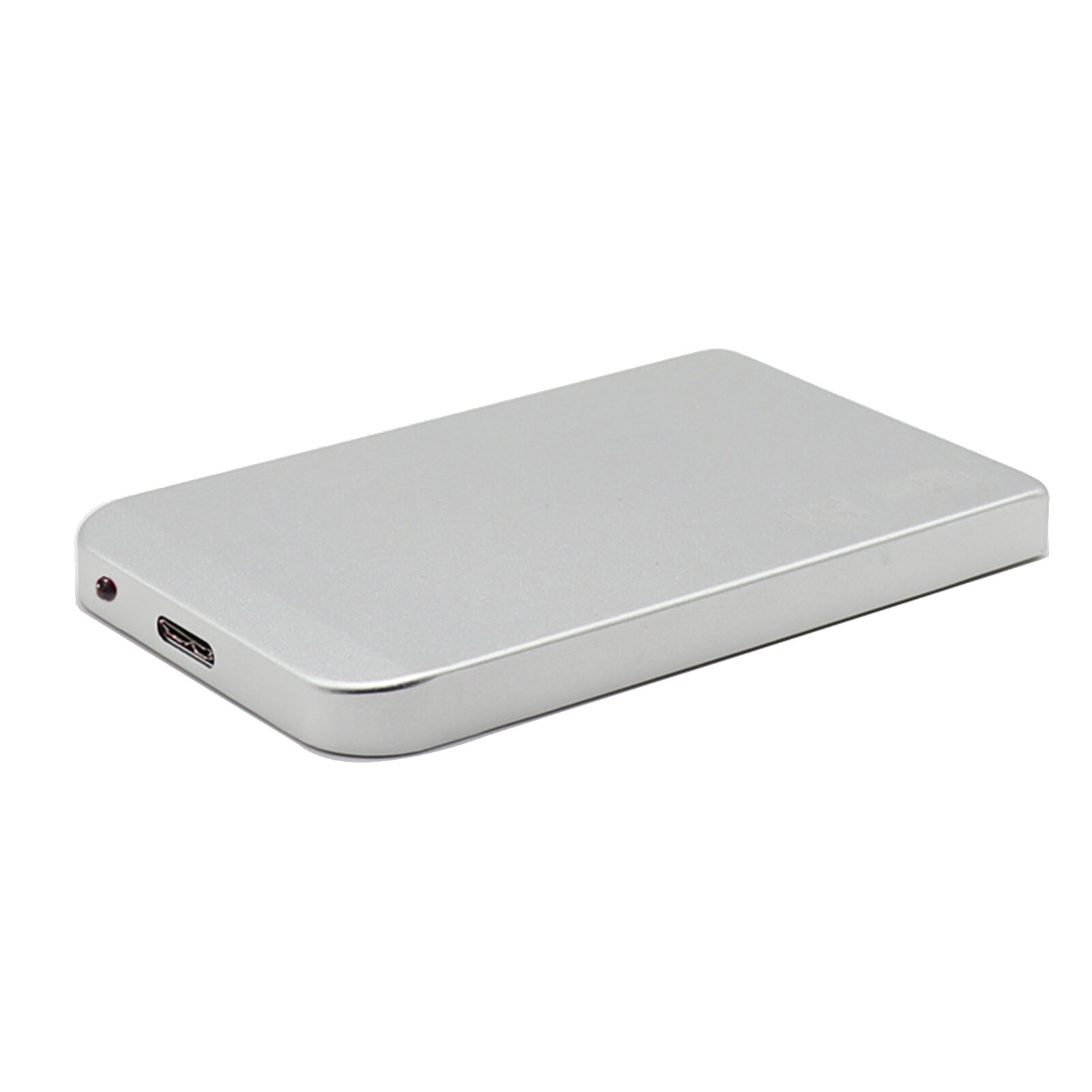 USB 3.0 5Gbps 2.5inch Portable External Transmission Closure HDD Hard Enclosure Disk Case Box External Hard Disk for PC: Silver