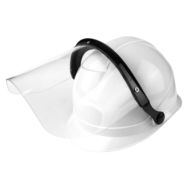 CK Tech. Casque de sécurité électrique , Standard National, Construction, Protection complète du visage, avec masque Transparent: CKT-MP2099W