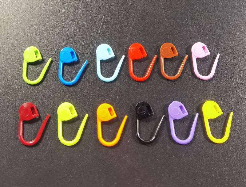 20/50/100Pcs Mix Kleur Plastic Hars Kleine Clip Locking Stitch Markers Haak Klink Breien Gereedschap Naald clip Haak