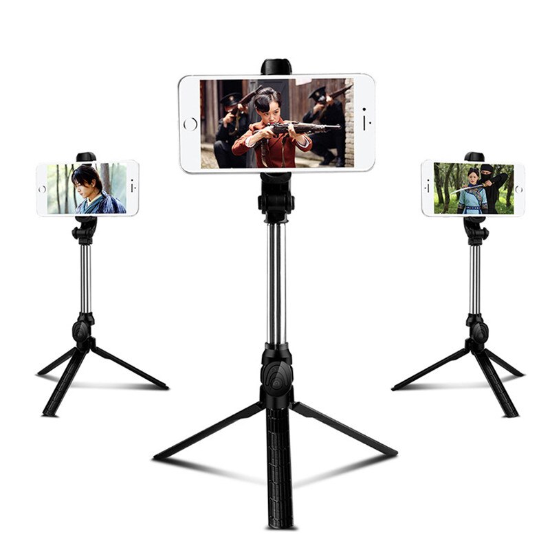 Trépied Monopode Bluetooth Selfie Bâton Avec Bouton À Distance Caméra Selfie Bâton Pour Iphone 6 8 Plus Huawei Android Bâton