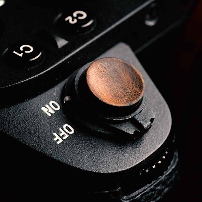 Holz Holz Auslöser MIT AUFKLEBER Für SONY A6000 a6300 A6500 a5100 Sony ILCE Sony A7II A7RII A7M2 Alpha7R II a7R2