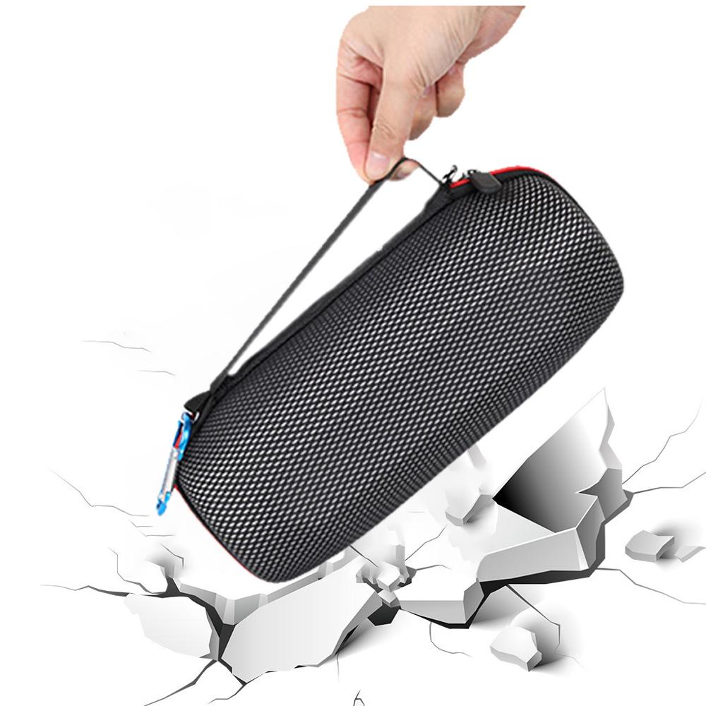 Protective Bluetooth Speaker Hard Speaker Accessories Portable Speaker Carry Case Pouch Extra Cables For JBLCharge 4