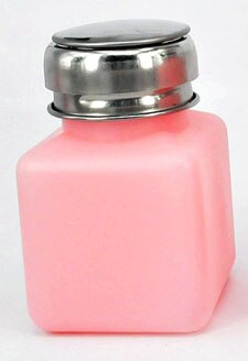 Products Red, White, Blue Push Alcohol Bottle 100 180 250ML Industrial Corrosion Resistant Anti-Volatilization: Pink 120ML