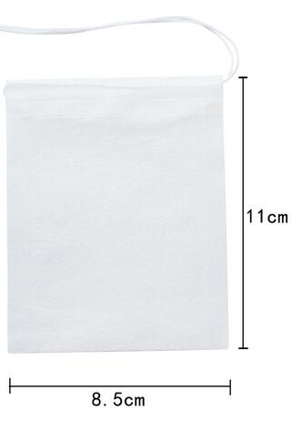 3 Sizes 100 pcs/Lot Teabags Empty Scented Tea Bags With String Heal Seal Filter Paper for Herb Loose Tea Bolsas de te