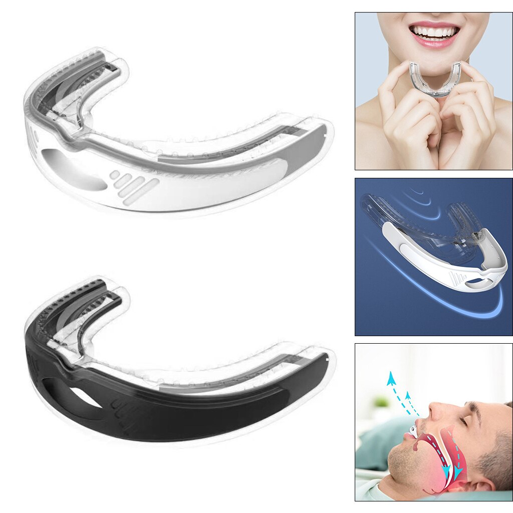 Zachte Siliconen Mond Guard Sport Gebitsbeschermer Tanden Bescherming Geen Kokend Snore Night Guard Stopper Stop Snurken Mouth Guard