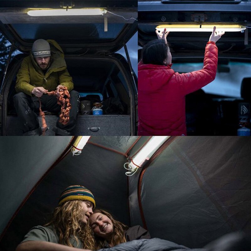 Lampe Led Portable Rechargeable par USB pour Camping, randonnée, pique-nique, voyage, voiture, lanterne d'urgence