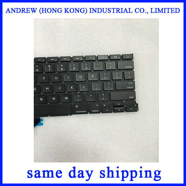 Brand A1502 US Keyboard for Macbook Pro Retina 13" A1502 Keyboard US Standard EMC2678 EMC2875 EMC2835