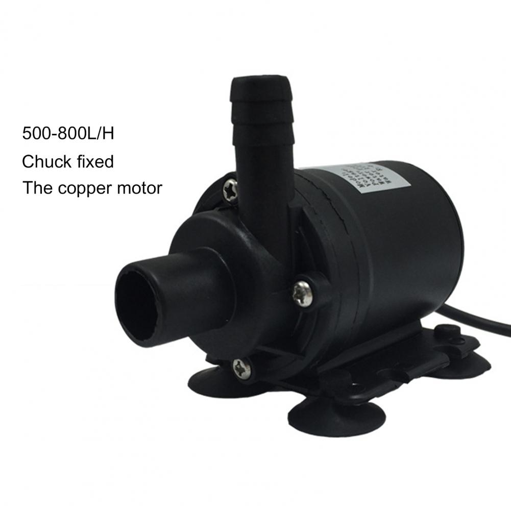 12/24V Nylon Fibreglass Circulation Booster Centrifugal Brushless DC Water Pump Watering Washing Pump Submersible Water Pump