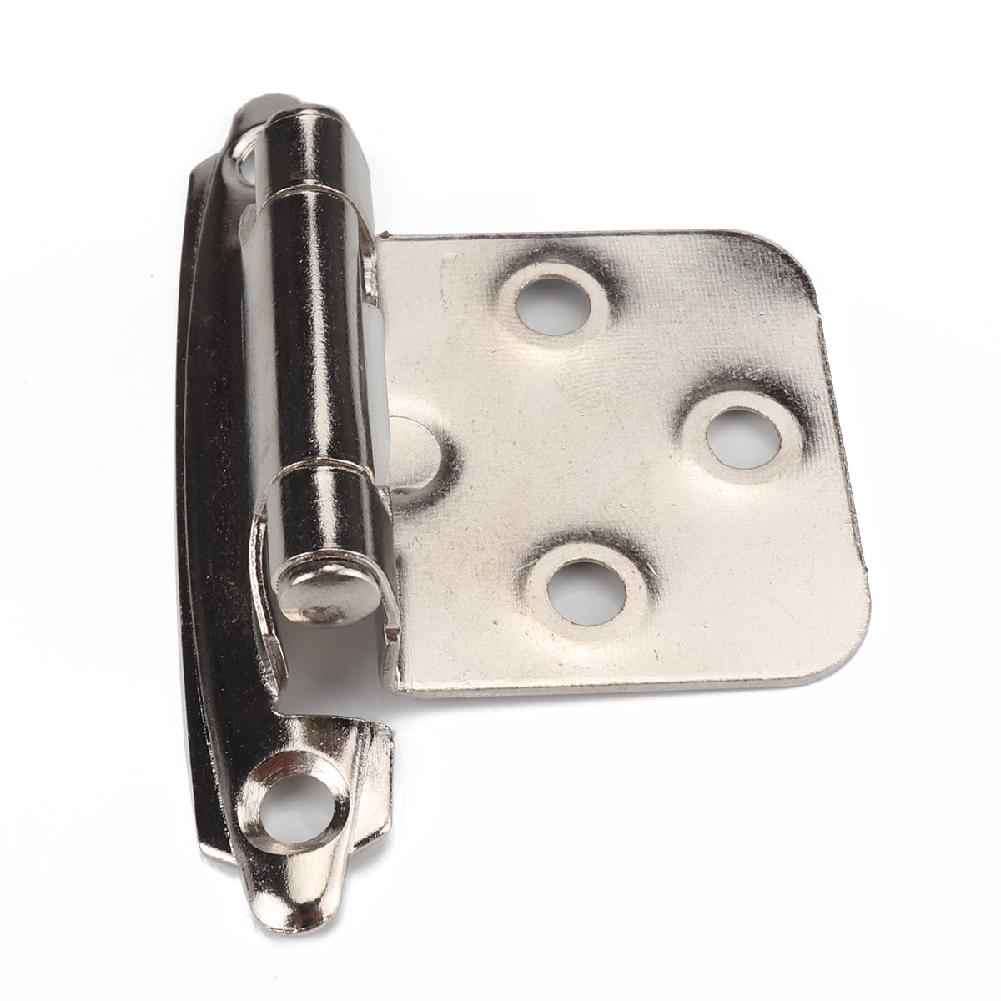 15pcs/set Iron Hinge Kit Face-Frame Hinge Kit American Hinge Round Knob Handle Set for Trailers RV Car Parts