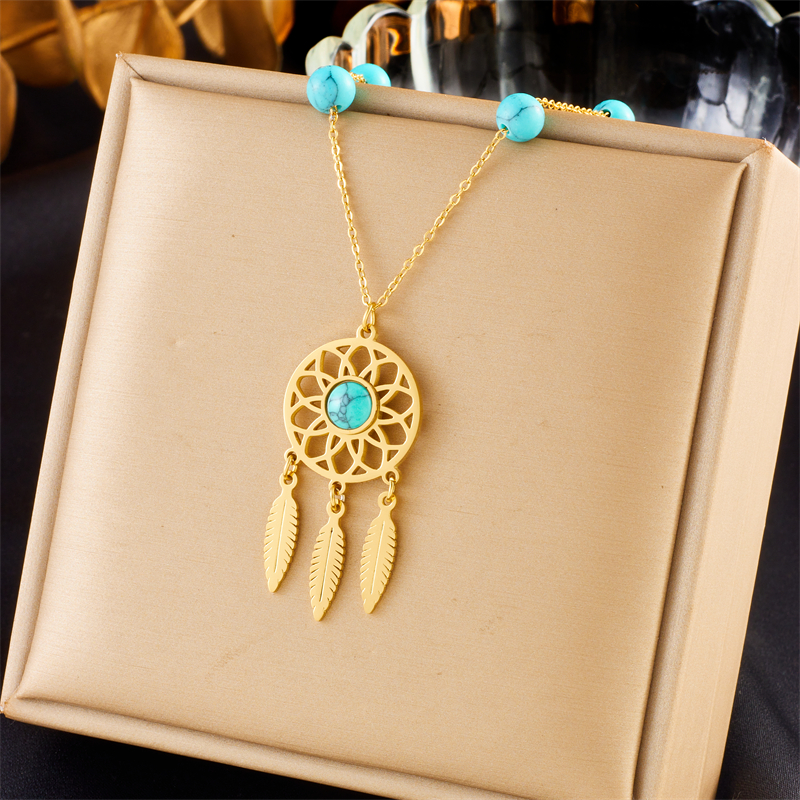 DIEYURO-collar de cadena gruesa de acero inoxidable 316L para mujer y niña, cadena para el cuello de nueva tendencia, de , joyería que no se decolora: Color amarillo claro