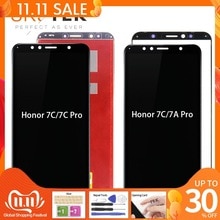 Affichage pour HUAWEI Honor 7c / 7A Pro / 7C / 7C Pro LCD écran tactile numériseur Original noir blanc or bleu ldn-l29 aum-l29