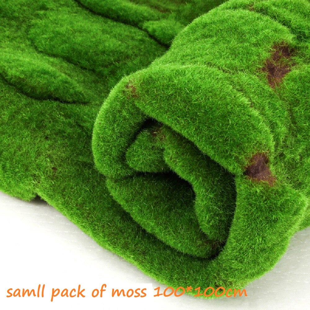 1Pcs Simulation moss plant wall simulation moss lawn decoration package sewer pillar indoor balcony beautification