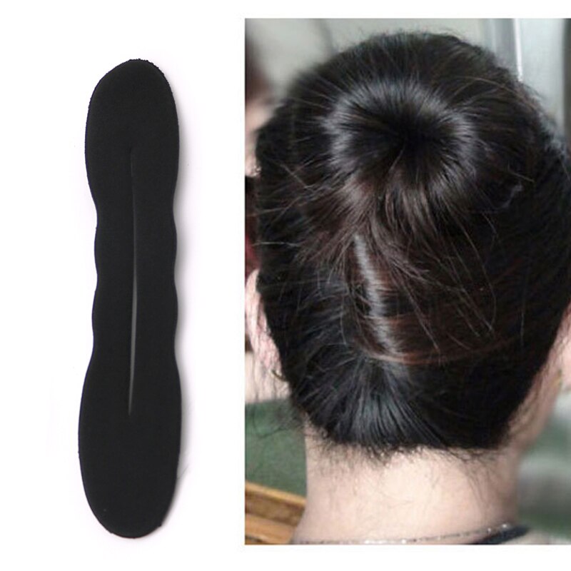 1 stk kvinder hår flette maskine flette værktøj elastisk ring væv flet hår styling værktøj gør det selv frisure frisør tilbehør: C