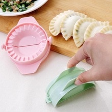 Køkken 7cm dumpling forme plast dej presse dumpling pie ravioli form madlavning wienerbrød kinesisk mad jiaozi maker værktøj
