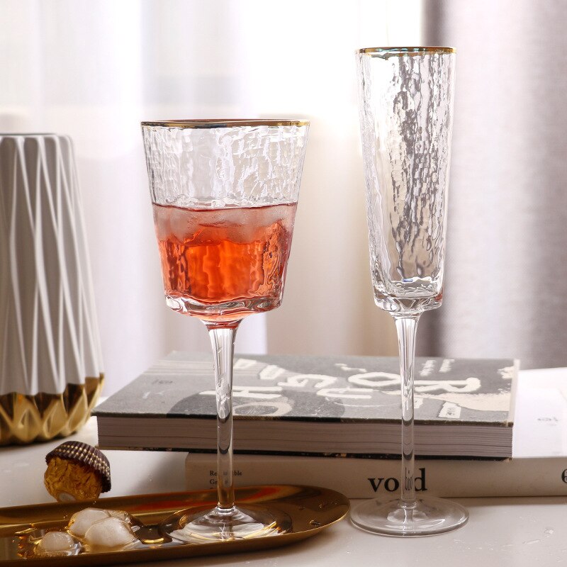 Phnom Penh Crystal Glass Small Wine Glasses Champagne Glasses European Tall Wine Glasses Glass Red Wine Glasses