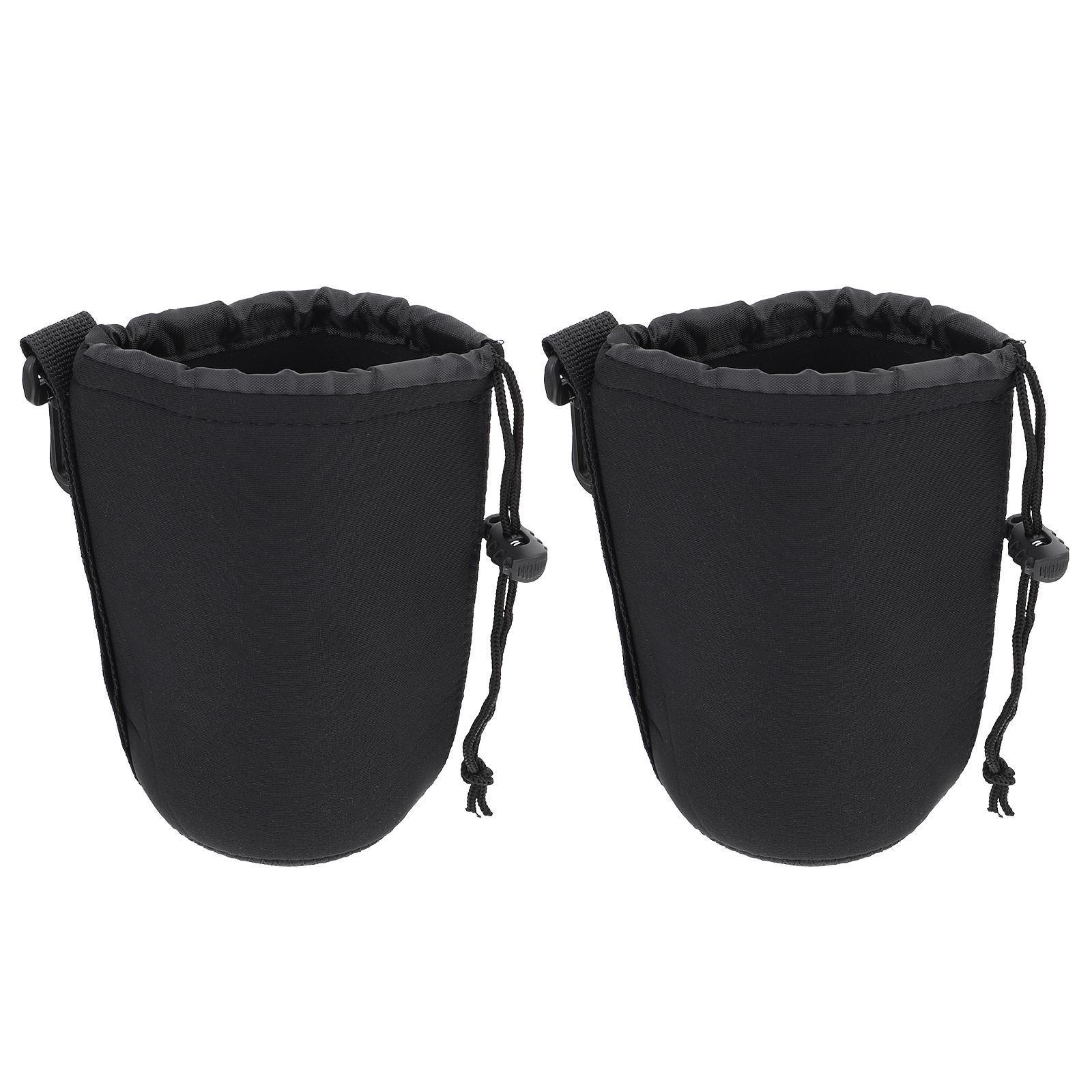 2 PCS Torba na obiektyw Przechowywanie aparatu Małe etui Etui Etui Akcesoria do obiektywów fotograficznych