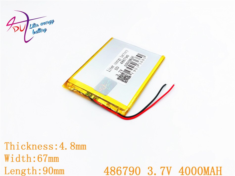 best battery brand 486790 tablet seven inches below the sun M70 456590 3.7V 4000MAH mobile