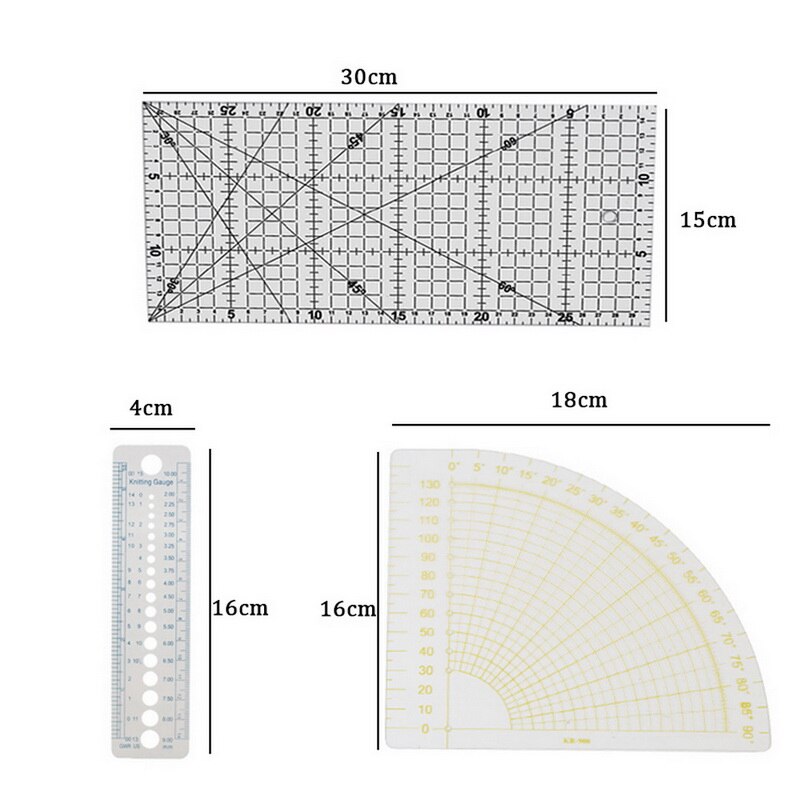 Sewing Ruler Portable Sewing Measuring Tailor Craft Tool#1
