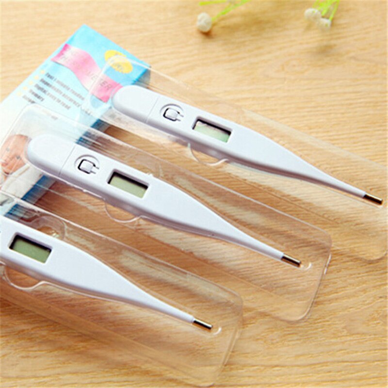 1 Pcs Ferramentas crianças Bebé Criança Corpo Digital LCD Aquecimento Termômetro de Medição de temperatura