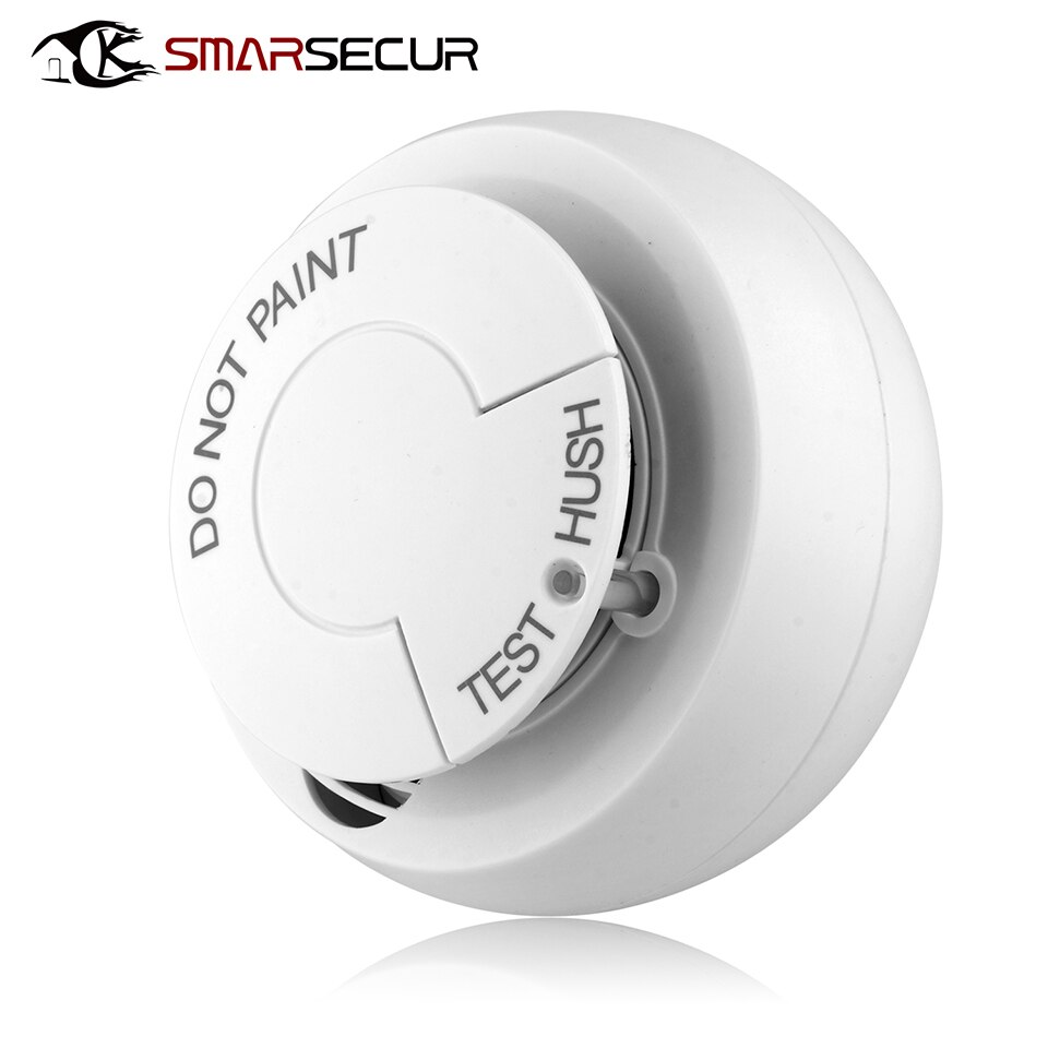 Wi-fi wifi røykvarsler brannalarm røyksensor svært følsomt brannalarmsystem for smart life app-kontroll