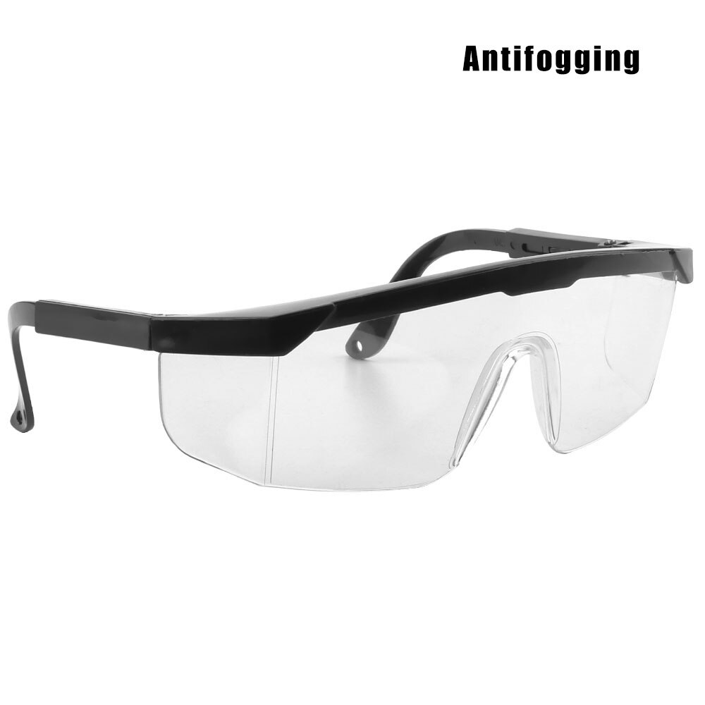 Anti-fog Safety Goggles Foldable Adjustable Anti-Sneeze Liquid Anti-Droplets Windproof Lab Glasses Clear Lens Eye Protection: D
