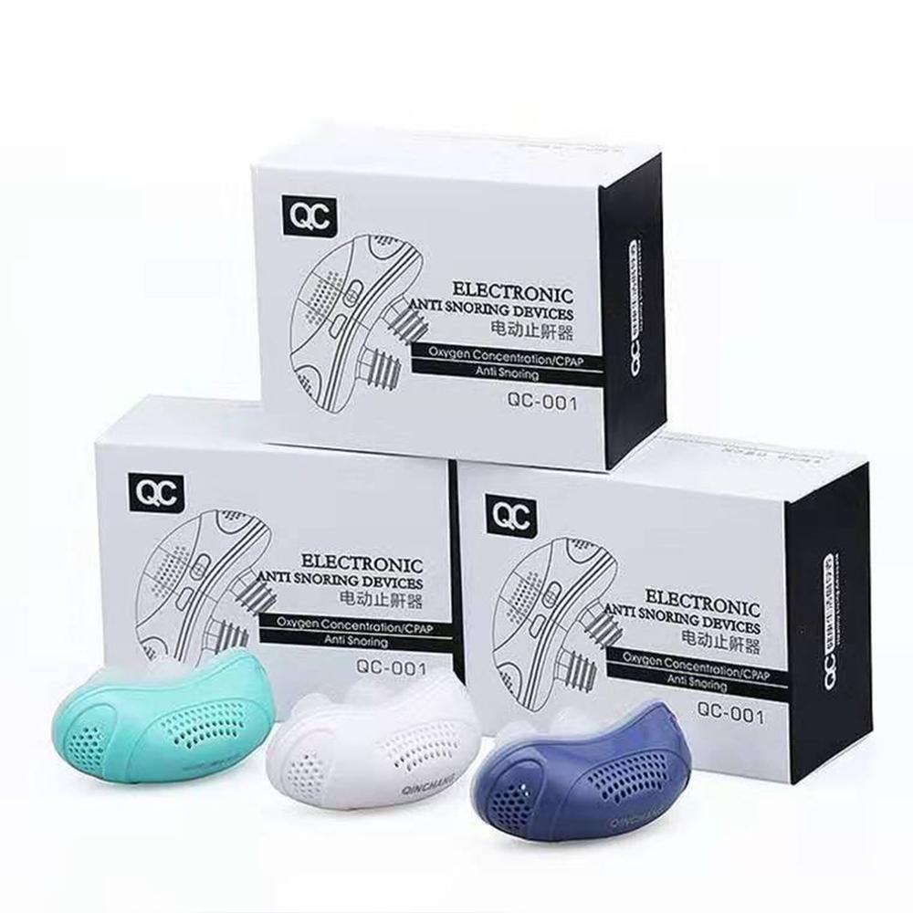 Micro Electric Anti Snoring Electronic Device Sleep Apnea Stop Snore Aid Stopper Usb Electric Anti Snoring Devices