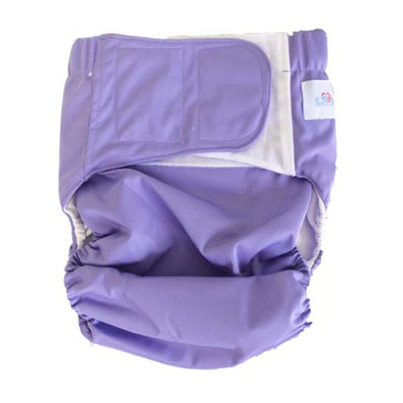 reusable unisex adult cloth diaper pants incontinence nappy inserts cover with velcro washable 35kg-100kg S M L XL