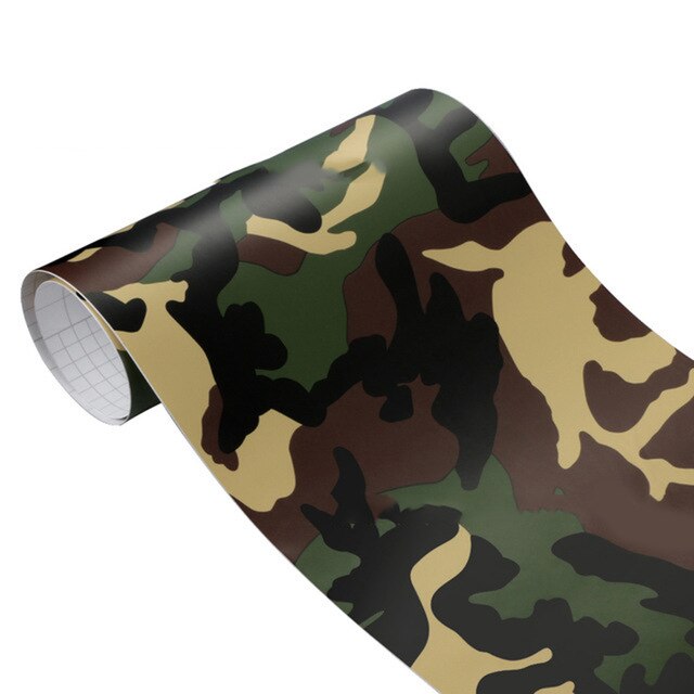 Decor Auto Sticker Waterdicht Camouflage Stijl Pvc Wrap Film Auto Sticker: 9