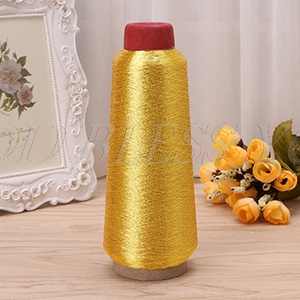 Gold Silber Farbe Linie Computer Kreuz-stich Garn Gewebt Stickerei Linie Stickerei Gewinde linie textil metallisch: 18