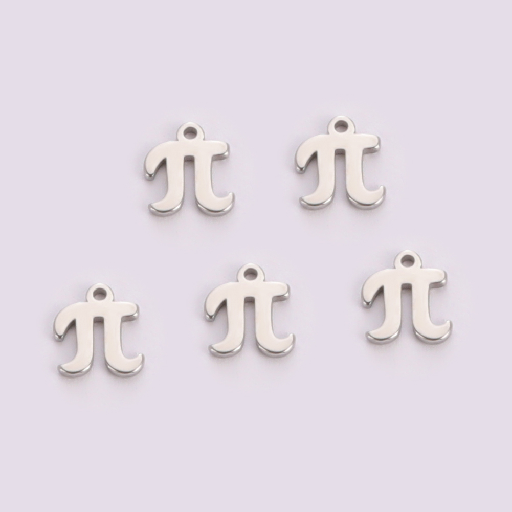 Teamer incantesimi in acciaio inossidabile creazione di gioielli alfabeto greco simbolo del dollaro ciondolo per collana braccialetto accessori fatti a mano fai da te: Luce di Colore Giallo Oro