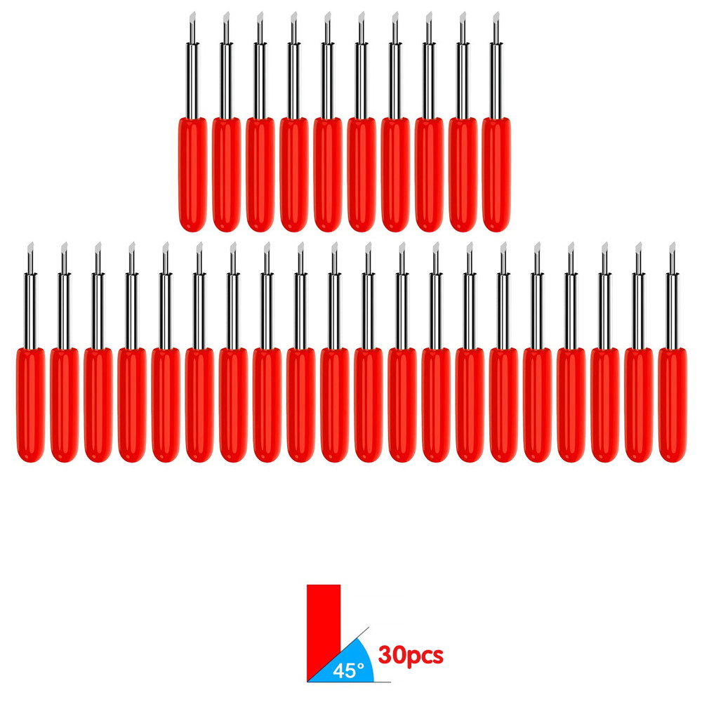 Cuchillas de repuesto de 30/45/60 grados para Plotter Roland, cuchillas de corte para herramientas eléctricas, Plotter de corte: 31 mm