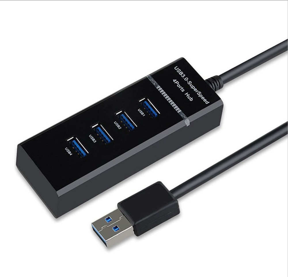 Car Android Multimedia Computer Distributor One for Four Expansion 3.0 USB Distributor High Speed ​​USB 4 Port HUB Hub