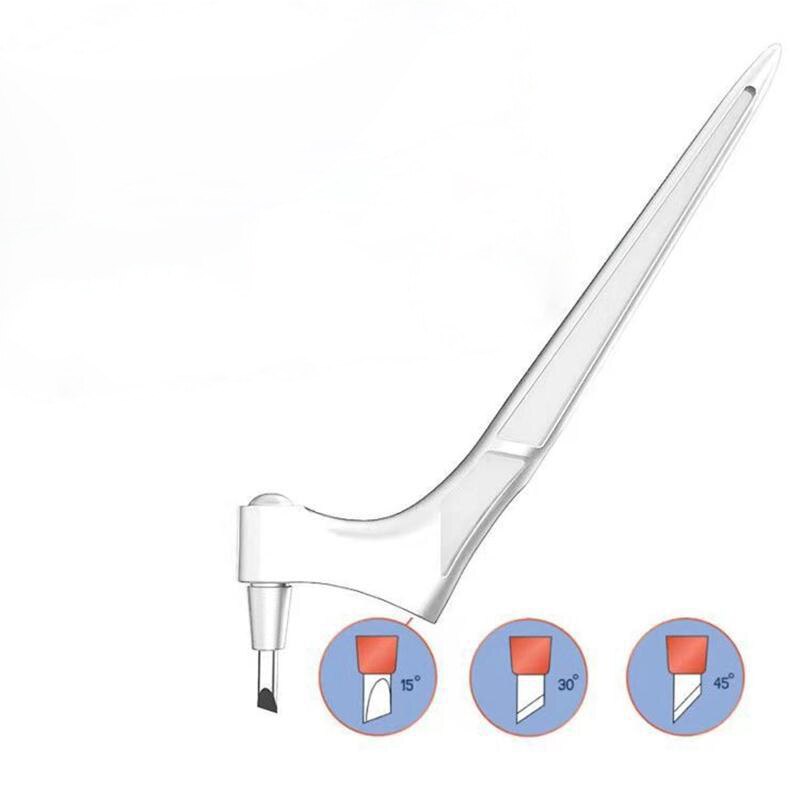 DIY Craft Paper Cutting Tools 3 Blades 360 Rotating Blade Craft Cutting Knife Wear-Resisting Cutter Handmade Art Carving Tool: White Set