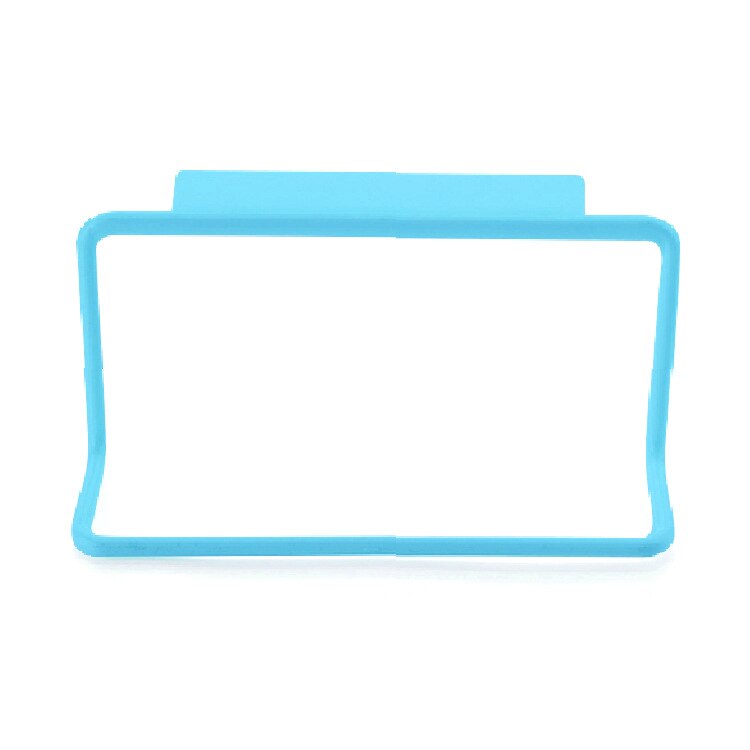 Towel Rack Hole-Free Seamless Bathroom Towel Rack Cabinet Door Back Rag Rack Hanger Shelf Household Items For kitchen: Blue
