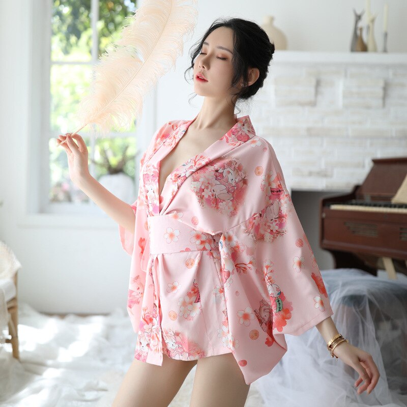 Yukata Kimono donna giapponese Haori Cardigan abbigliamento tradizionale Lady Kimono Top camicia camicetta Cosplay Robe Costume abiti asiatici