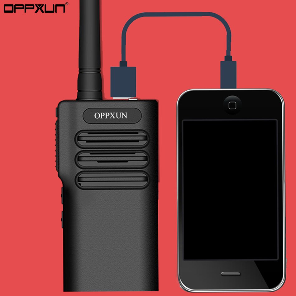 OPX-M12-walkie-talkie OPXM12, batería externa de doble uso, Radio Ham de 2 vías, Cargador USB de carga rápida para exteriores, para emergencias de teléfono