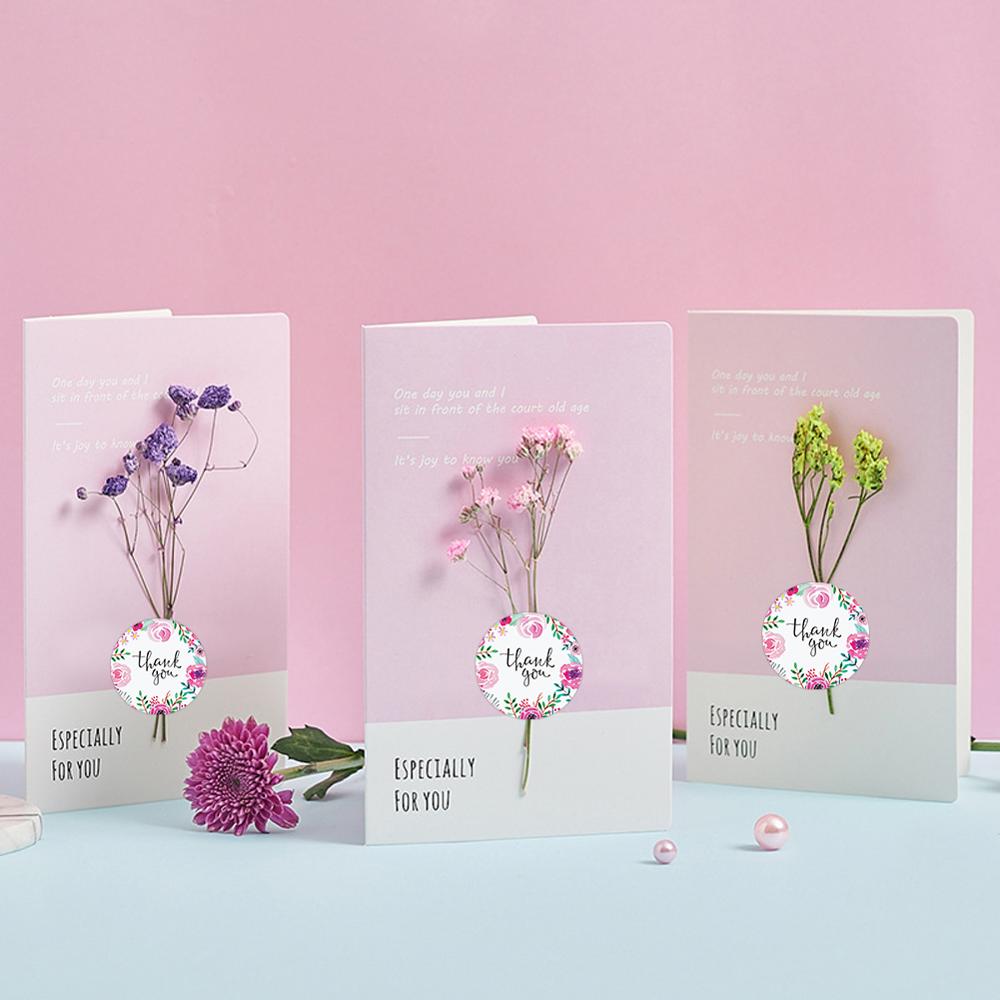 500x Thank You Stickers Stickers Packaging Sealing Stickers Office School Supplies Cute Stationery Per Volume Sticker Label
