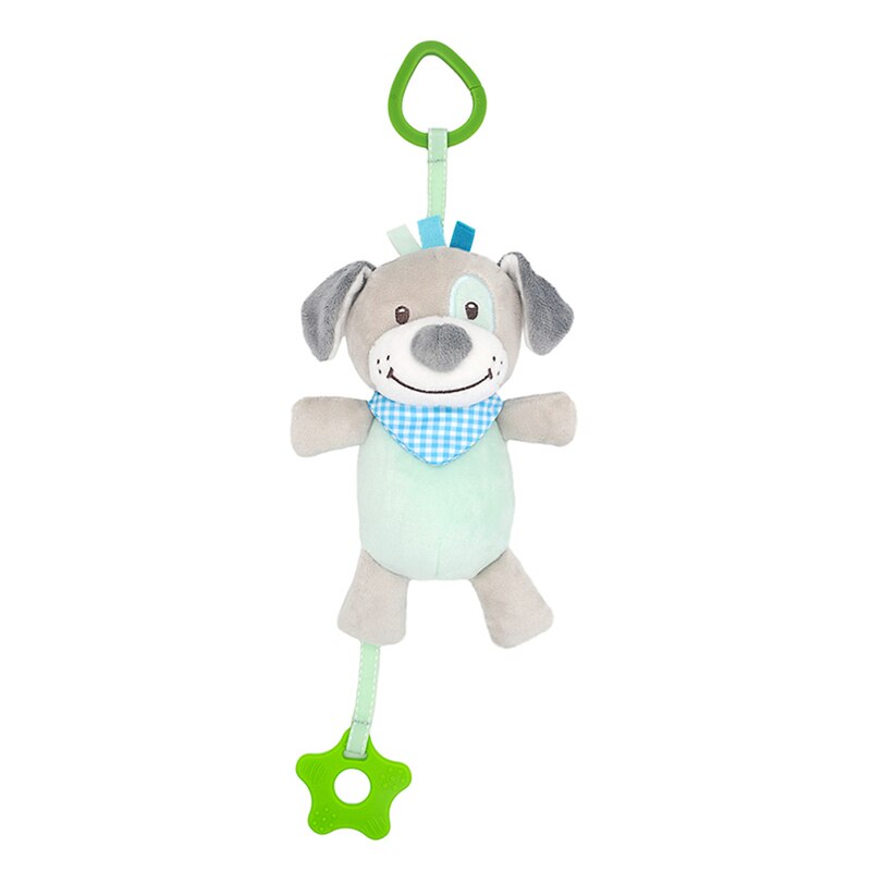 Baby Bijtring Ring Cartoon Dier Patroon Rammelaar Mode Multifunctionele Kinderen Praktische Bijtring: Dog