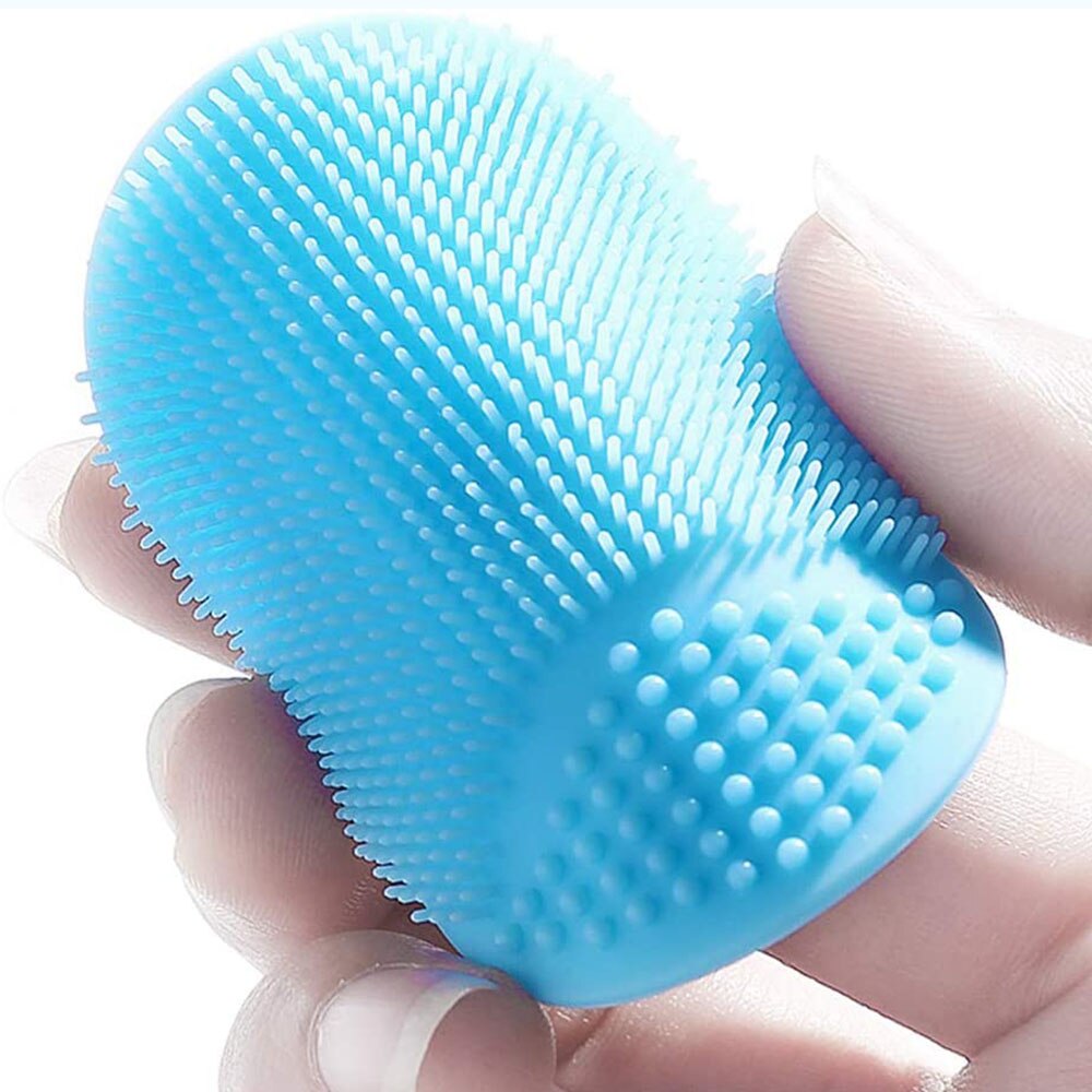 Baby Silicone Bath Brush Cradle Cap Scrubbers Exfoliating and Massaging Brush Scalp Care Scrubber for Hair Care And Body Care